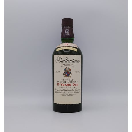 特級 バランタイン 17年 赤青旗 紋章　Ballantine's 17years old VERY OLD SCOTCH WHISKY
