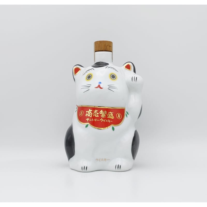サントリー ピュアモルト ウイスキー 山崎 商売繁盛〈まねき猫型 サントリー ピュアモルト ウイスキー 山崎 商売繁盛〈まねき猫型