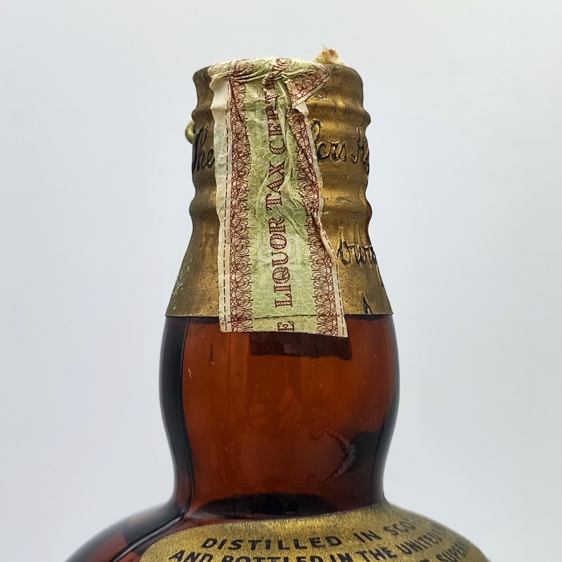 キングジョージ 4世 ティンキャップ King George Ⅳ OLD SCOTCH WHI