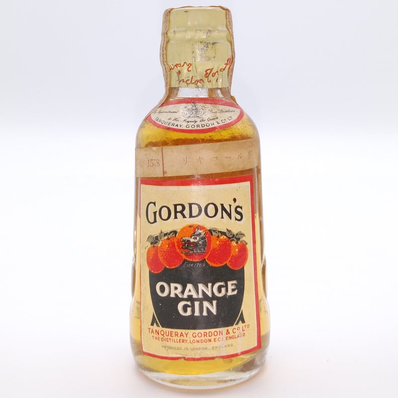 ゴードン オレンジ ジン ティンキャップ GORDON'S ORANGE GIN ゴードン オレンジ ジン ティンキャップ GORDON'S ORANGE GIN