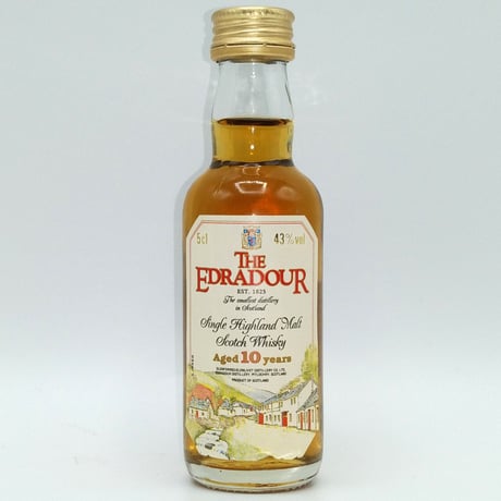 エドラダワー 10年　THE EDRADOUR 10years old Single Highland Malt Scotch Whisky