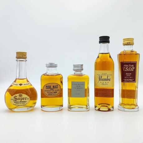 ニッカウヰスキー ミニチュア セット　NIKKA WHISKY Miniature Set