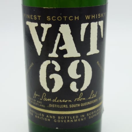 特級 VAT69 FINEST SCOTCH WHISKY