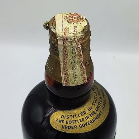 キングジョージ 4世 ティンキャップ　King George Ⅳ OLD SCOTCH WHISKY Tin Cap