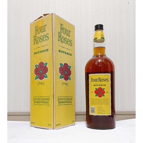 フォアローゼズ イエロー（フォアローゼス 黄）　Four Roses KENTUCKY STRAIGHT BOURBON WHISKEY