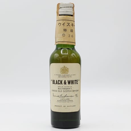 特級 ブラック＆ホワイト　BLACK & WHITE SPECIAL BLEND OF BUCHANAN'S CHOICE OLD SCOTCH WHISKY