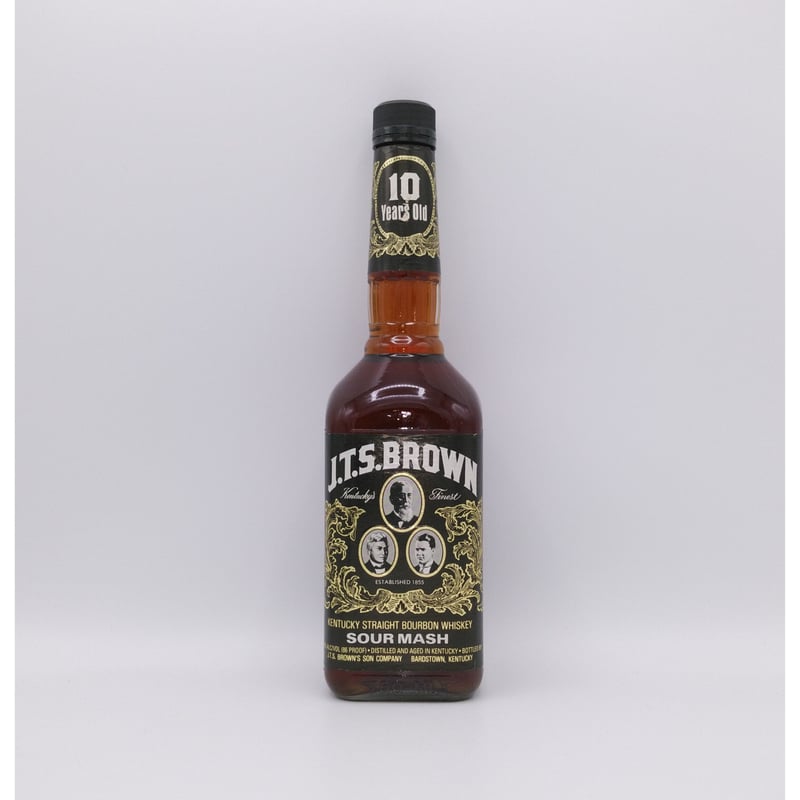 J.T.S ブラウン 10年 J.T.S.BROWN 10years old KENTUCKY J.T.S ブラウン 10年 J.T.S.BROWN 10years old KENTUCKY