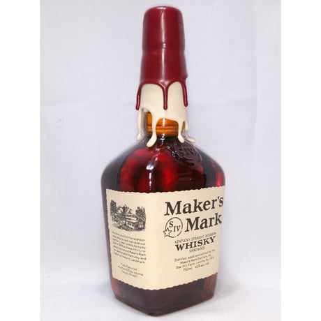 メーカーズマーク ダブルワックス　Maker's Mark KENTUCKY STRAIGHT BOURBON WHISKY 2colors wax