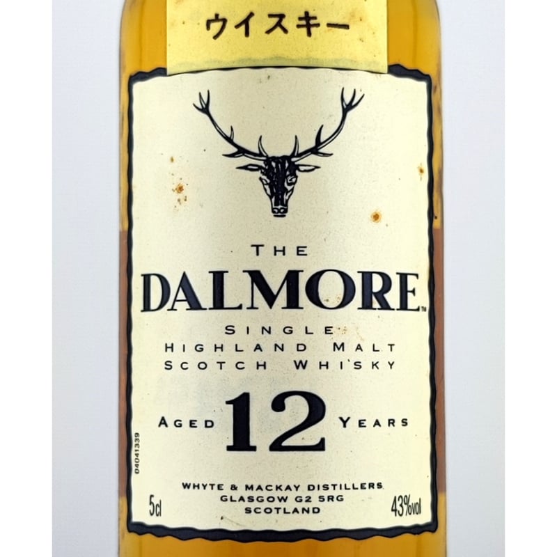 ダルモア 12年 THE DALMORE 12years old SINGLE HIGHLAN ダルモア 12年 THE DALMORE 12years old SINGLE HIGHLAN