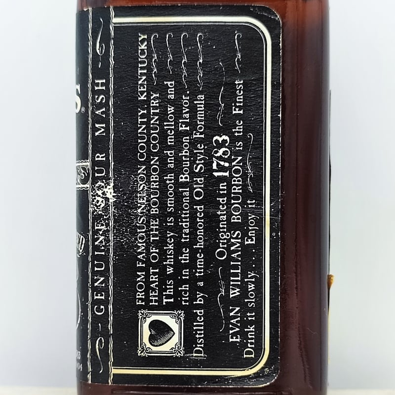 エヴァン ウィリアムス Evan Williams 90PROOF EVERY OUNCE C