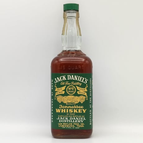 特級 ジャックダニエル グリーンラベル　JACK DANIEL'S Green Label Old Time Distillery No.7 Brand Tennessee Whiskey