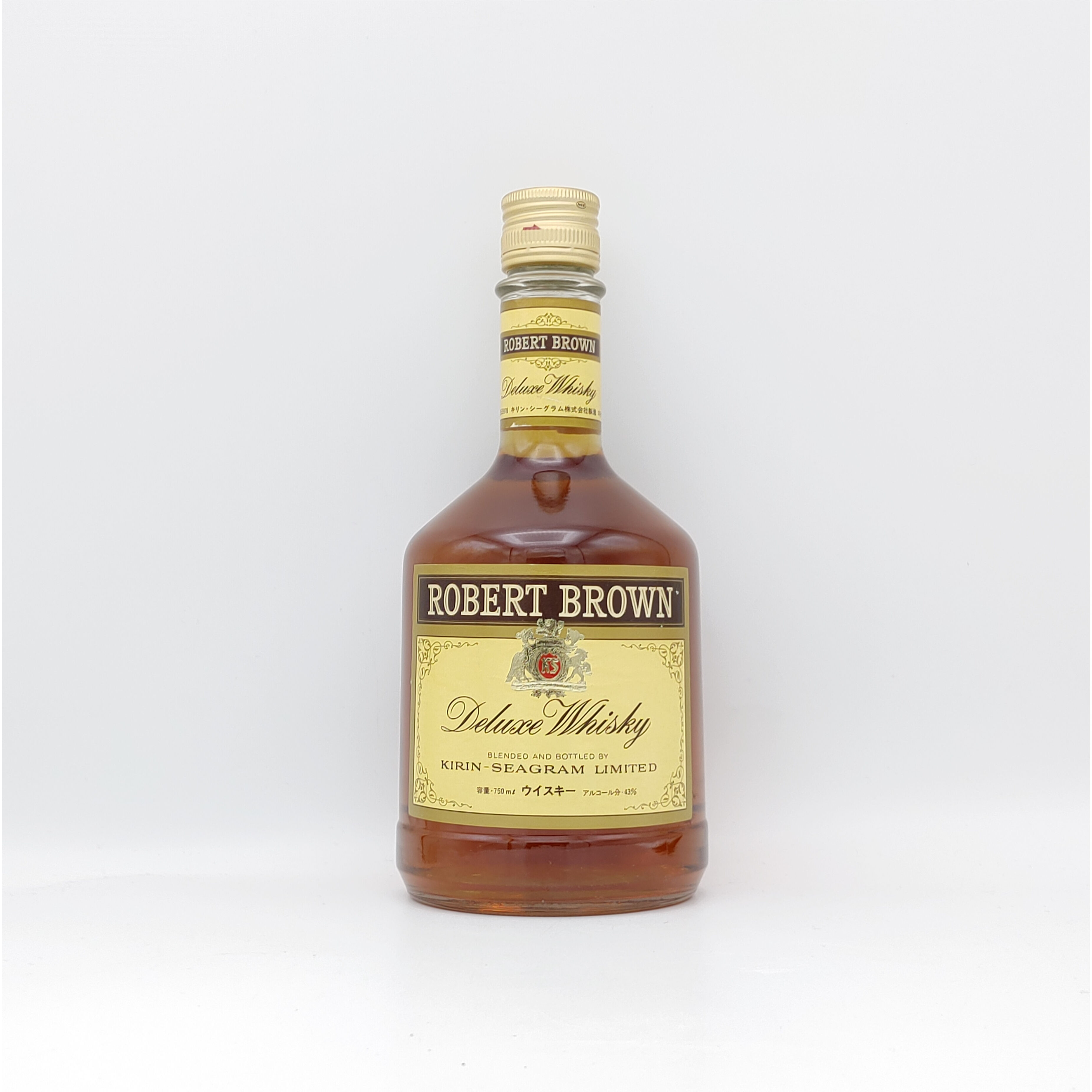 ロバートブラウン デラックス ウイスキー キリンシーグラム ROBERT