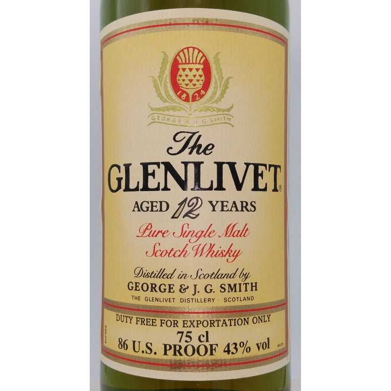 グレンリベット　12年　古酒　クラッシックゴルフコース グレンリベット 12年 クラシックゴルフコース シリーズ The GLENLIVET