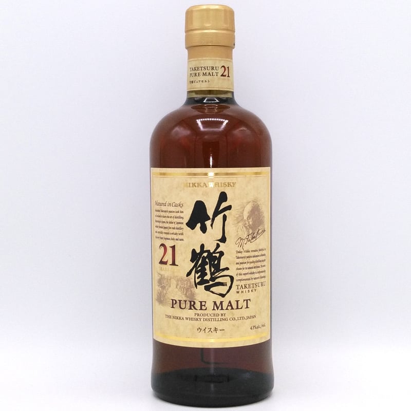ニッカウヰスキー 竹鶴 21年 ピュアモルト【NIKKA WHISKY TAKETSURU 2