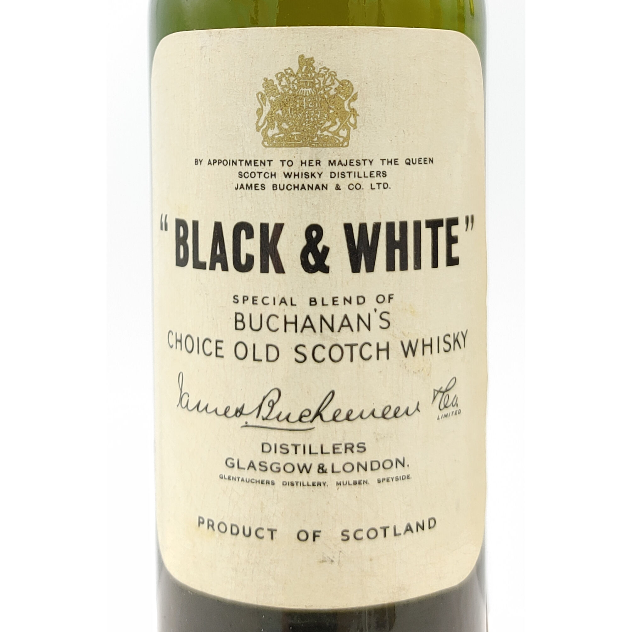 宮田　BLACK&WHITE　ブラック&ホワイト　雑酒　特級　1953年 original