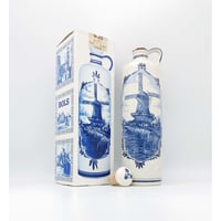 ボルス ヤングジュネヴァ　BOLS JONGE Graan Jenever Blue Delft bottle