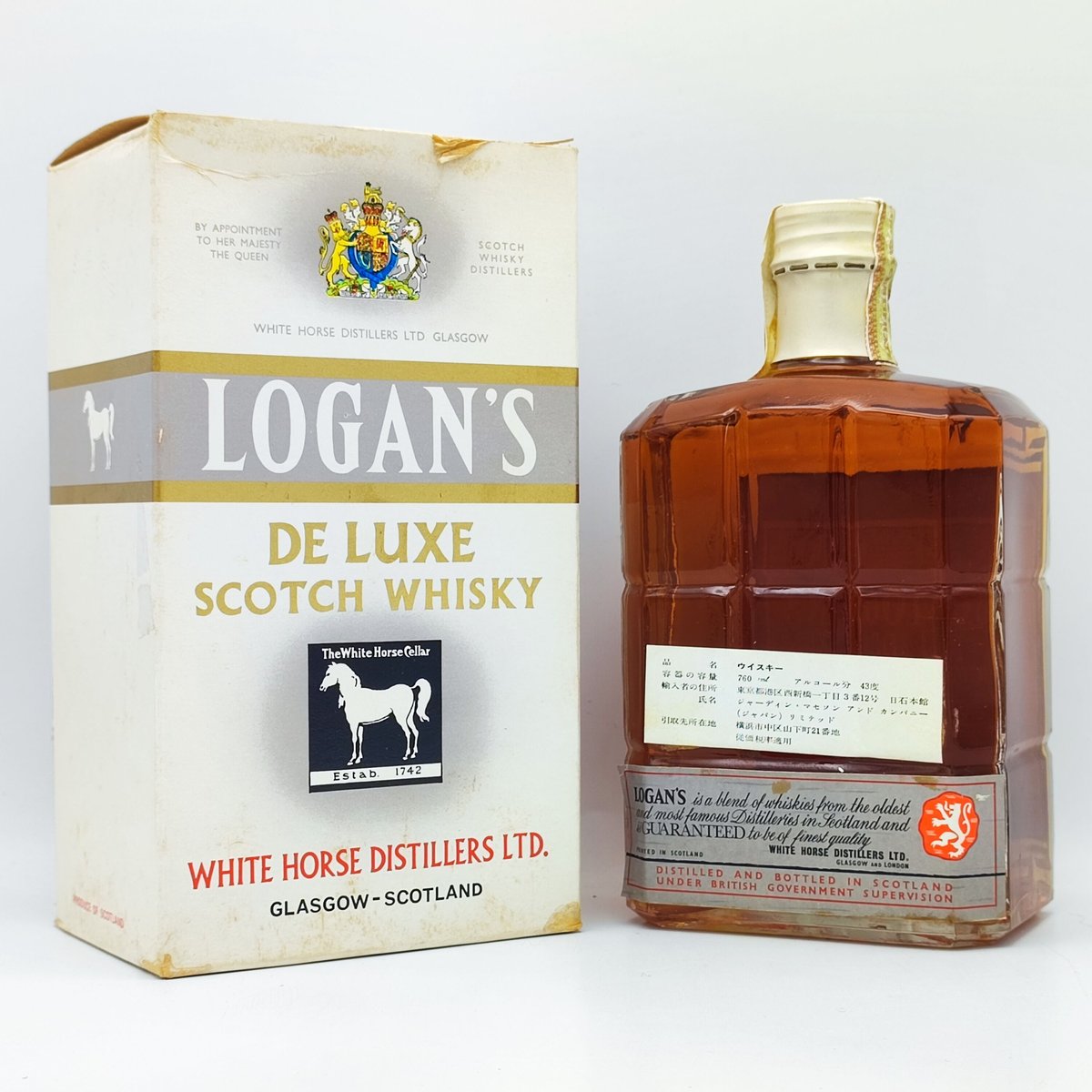 特級 ローガン デラックス LOGAN DE LUXE SCOTCH WHISKY