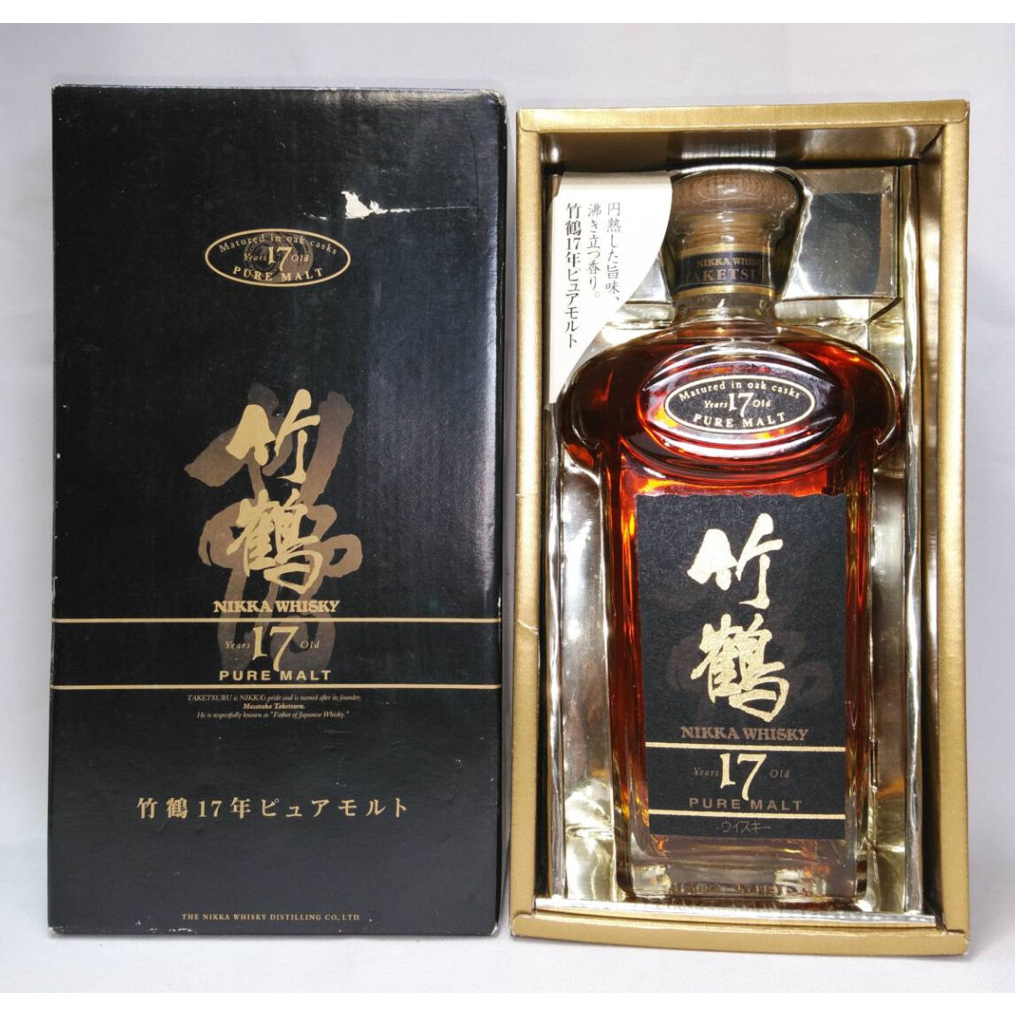 竹鶴 17年 ピュアモルト【TAKETSURU 17years old PURE MALT W