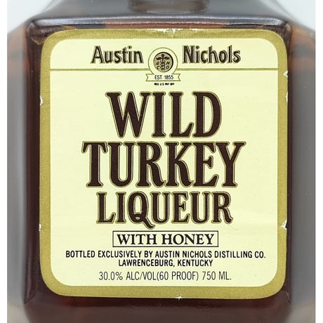 ワイルドターキー ウィズ ハニー リキュール　WILD TURKEY LIQUEUR WITH HONEY