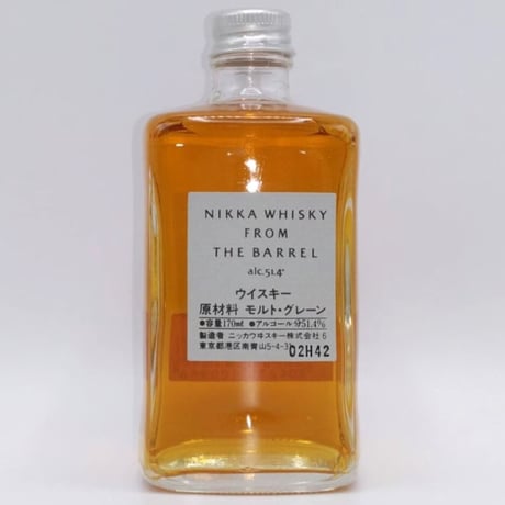 ニッカウヰスキー フロムザバレル　NIKKA WHISKY FROM THE BARREL