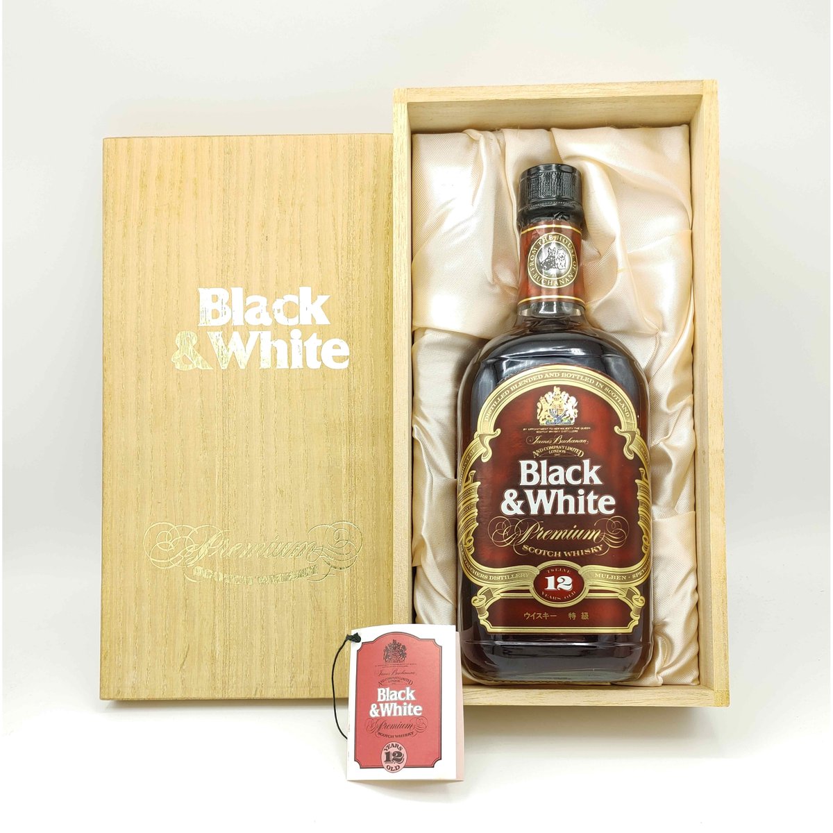 Black & White 12年　特級プレミアムウイスキー 特級 ブラック＆ホワイト 12年 プレミアム Black ＆ White