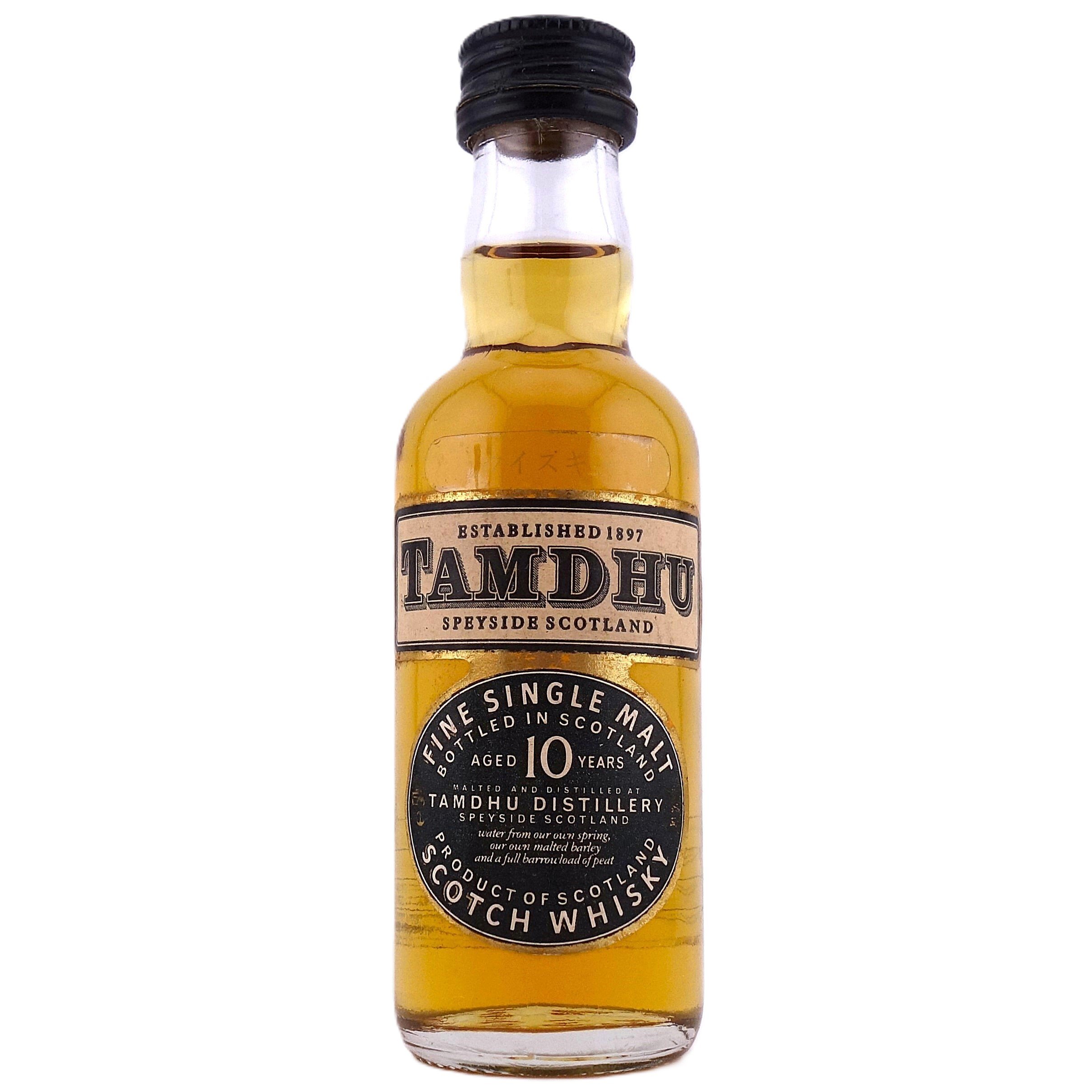 タムデュー 10年 TAMDHU 10years old FINE SINGLE MALT S