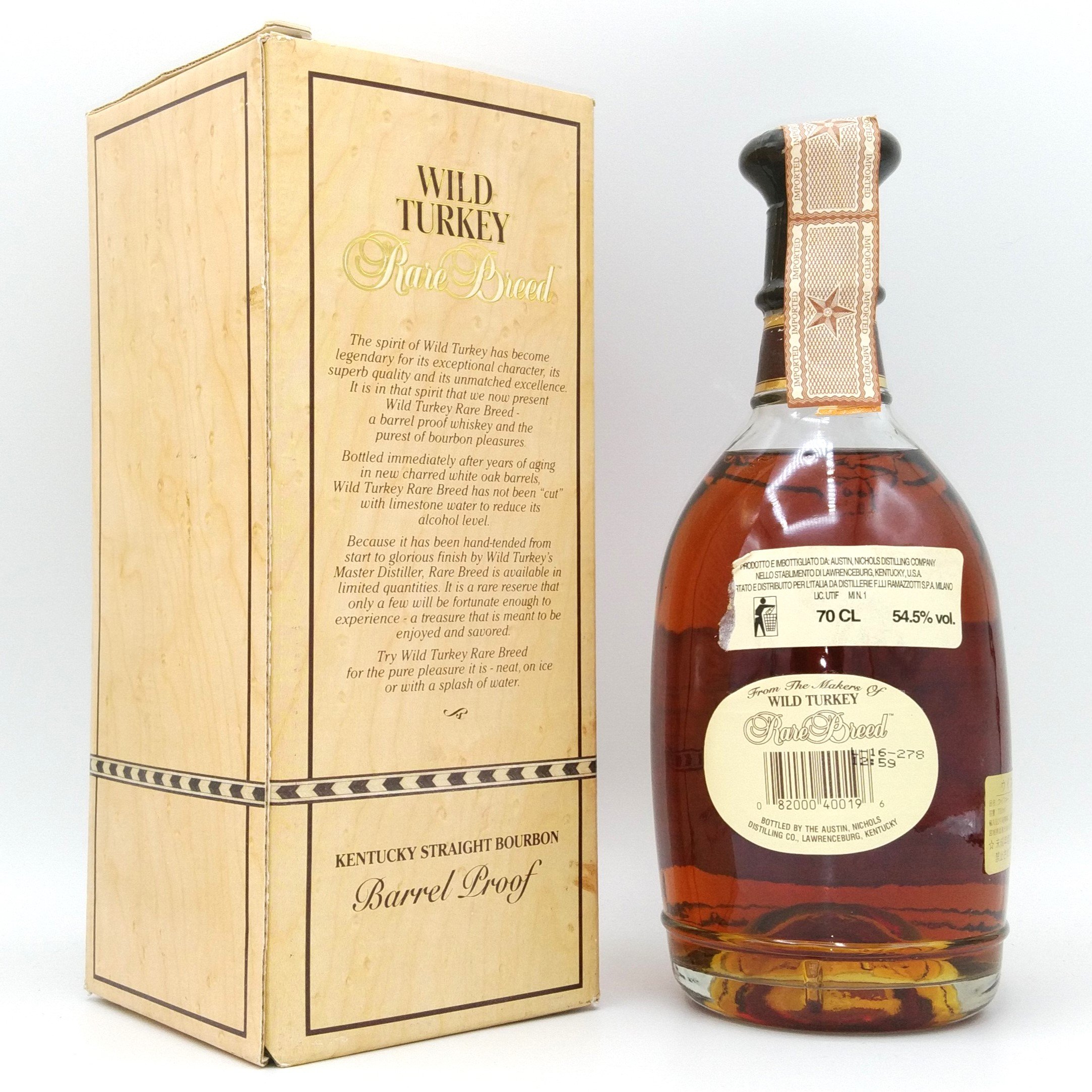 ワイルドターキー レアブリード WILD TURKEY Rare Breed KENTUCKY