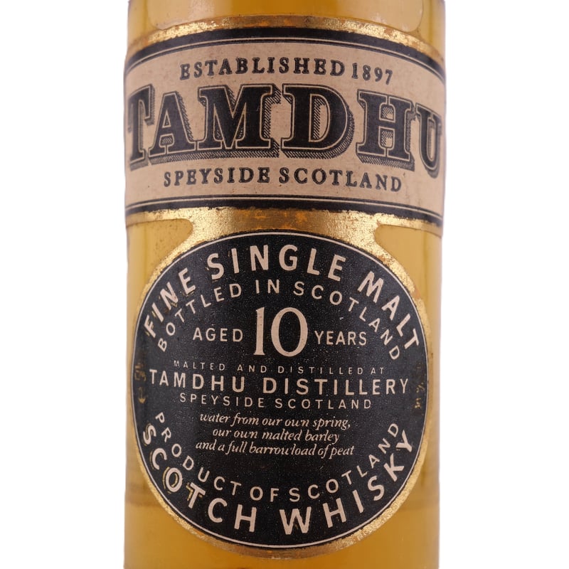 タムデュー10年 旧ボトル　700ml 40% タムデュー 10年 TAMDHU 10years old FINE SINGLE MALT S