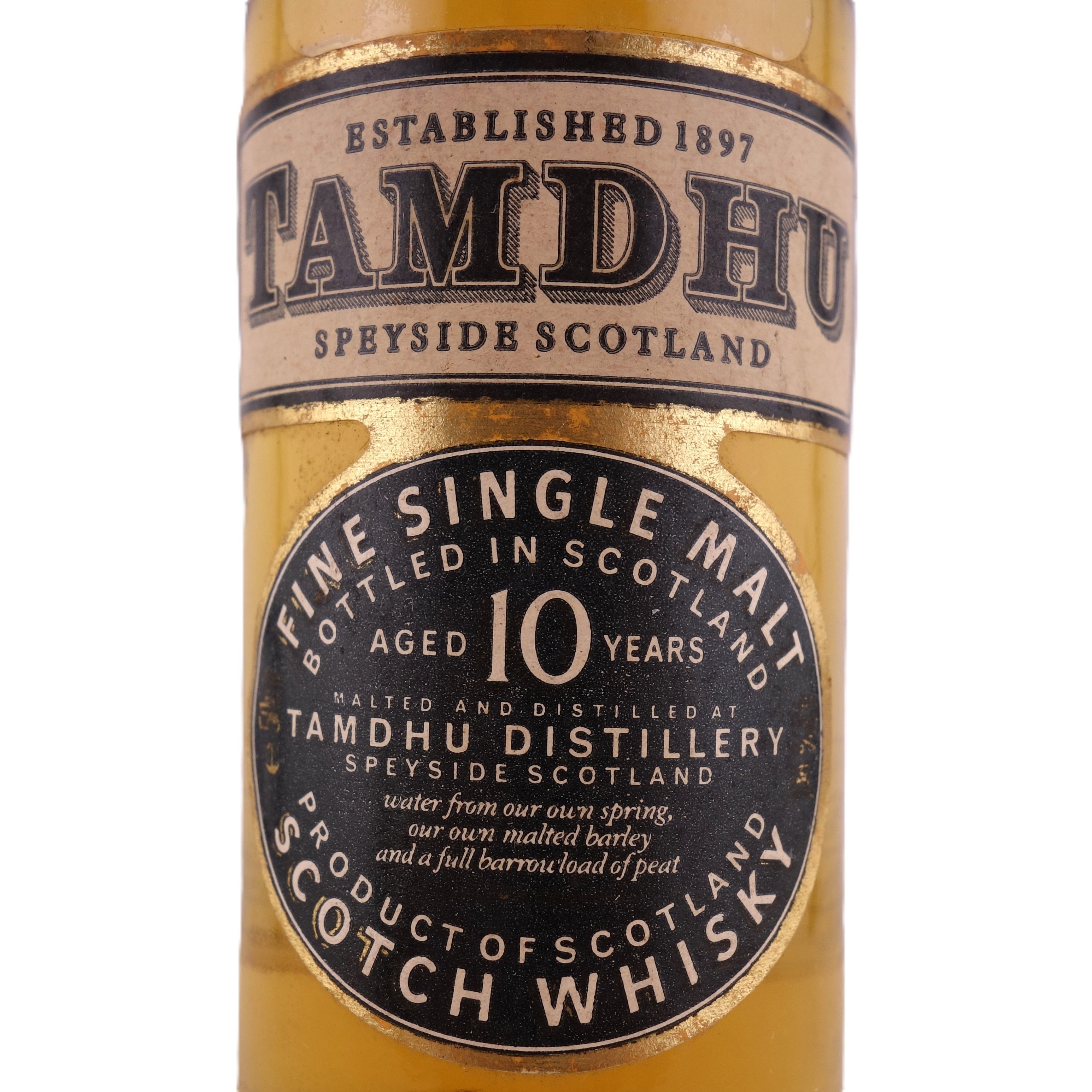 タムデュー 10年 TAMDHU 10years old FINE SINGLE MALT S