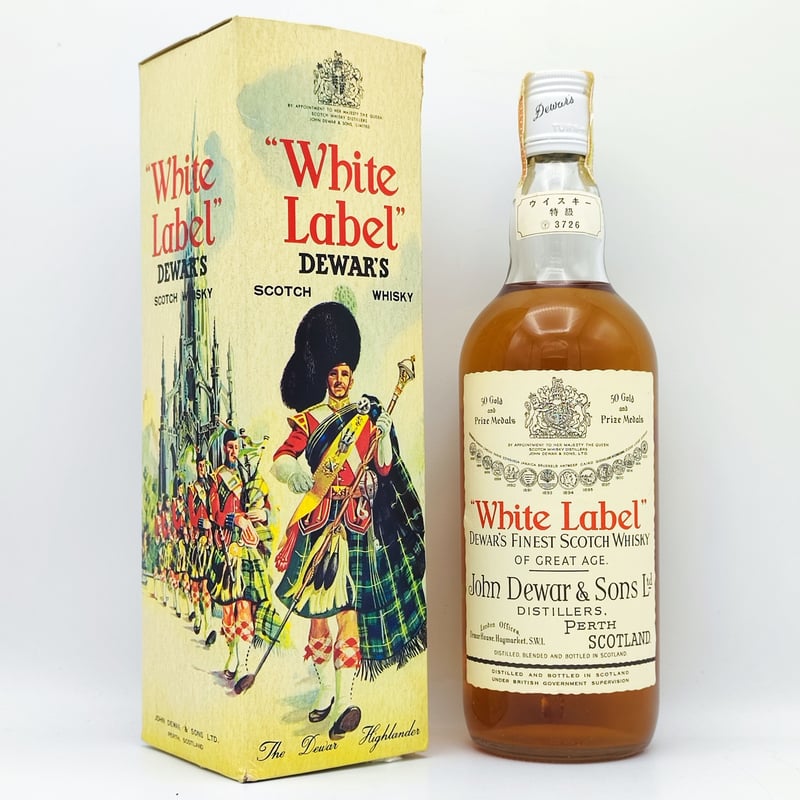 特級 デュワーズ ホワイトラベル DEWAR'S White Label FINEST SCO 特級 デュワーズ ホワイトラベル DEWAR'S White Label FINEST SCO
