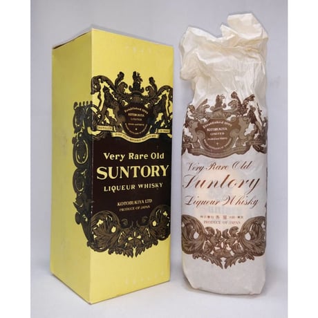 特級 SUNTORY VERY RARE OLD WHISKY KOTOBUKIYA
