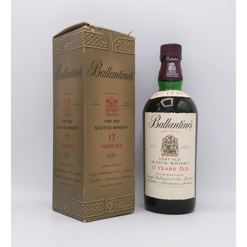 バランタイン 17年 Ballantine's 17years old VERY OLD SC...