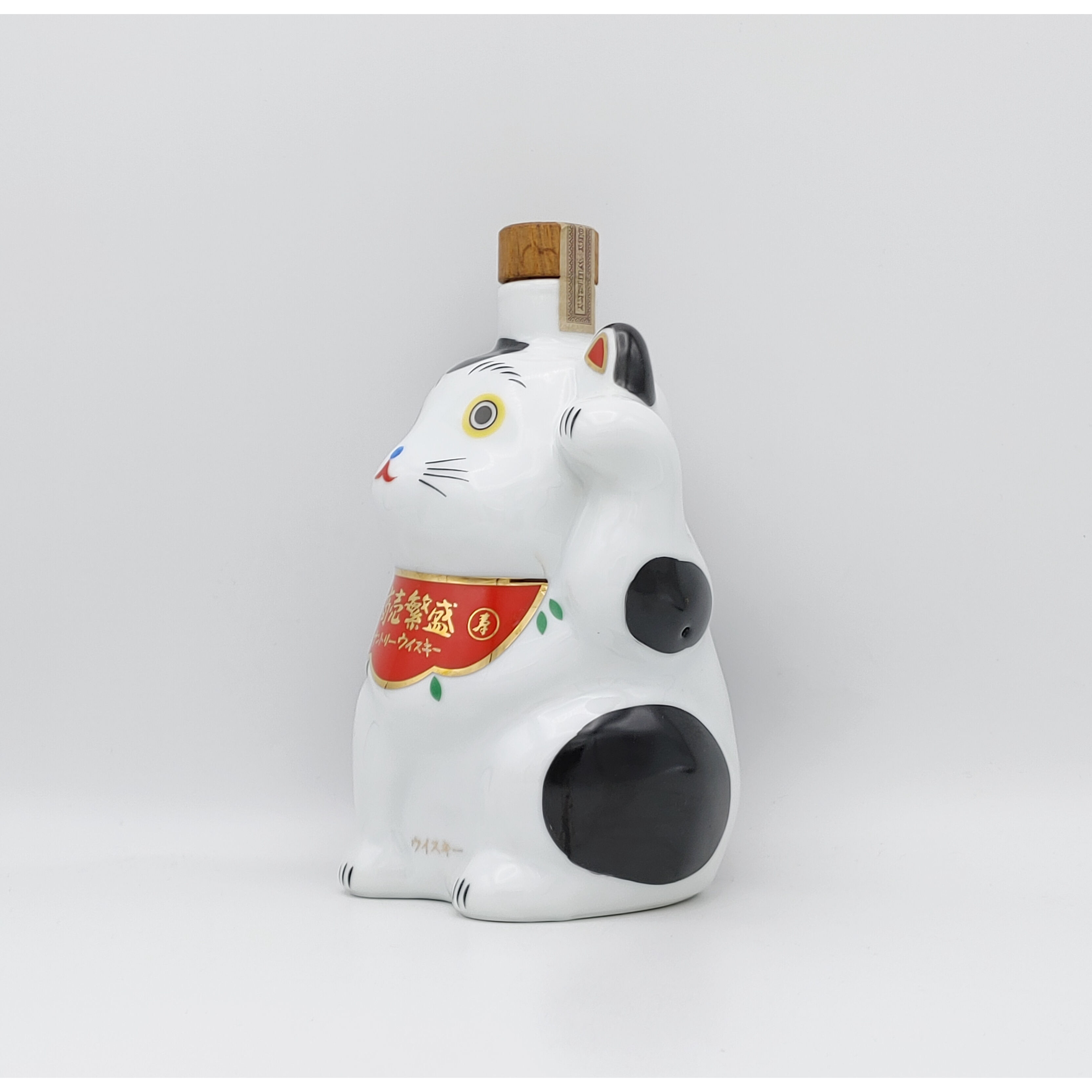 サントリー ピュアモルト ウイスキー 山崎 商売繁盛〈まねき猫型ボトル