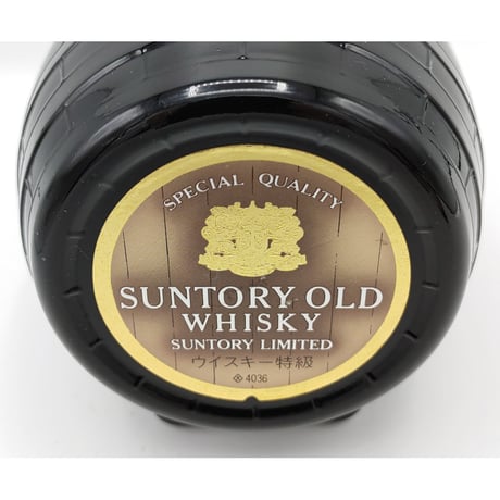 特級 サントリー オールド 樽型 ボトル　SUNTORY OLD WHISKY