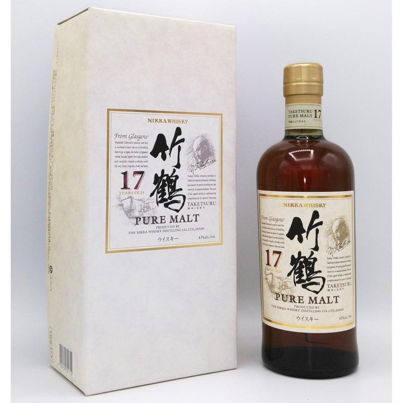 ニッカウヰスキー 竹鶴 17年 ピュアモルト【NIKKA WHISKY ニッカウヰスキー 竹鶴 17年 ピュアモルト【NIKKA WHISKY