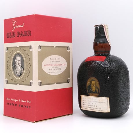 雑酒 特級 オールドパー デラックス ティンキャップ　Grand Old Parr REAL ANTIQUE AND RARE OLD Scotch Whisky Tin Cap