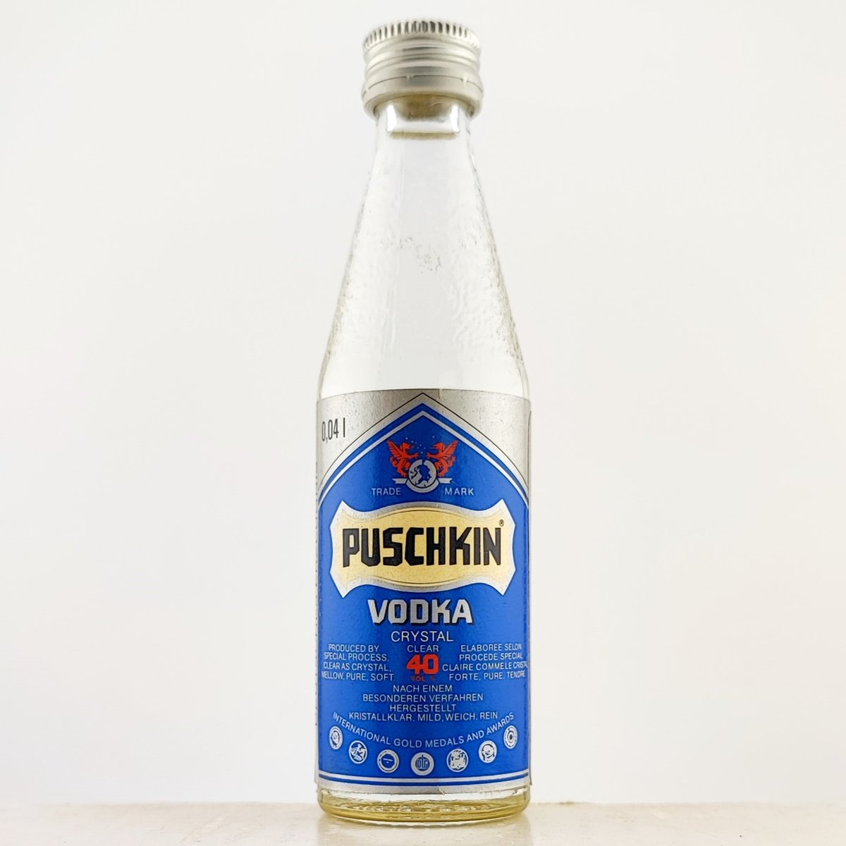 プーシキン ウォッカ クリスタル PUSCHKIN VODKA CRYSTAL CLEAR |