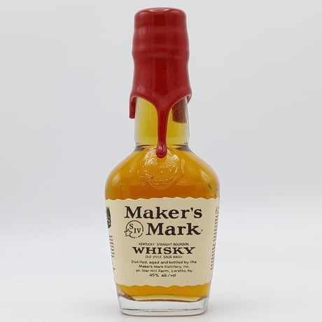 メーカーズマーク レッド トップ　Maker's Mark OLD STYLE SOUR MASH KENTUCKY STRAIGHT BOURBON WHISKY