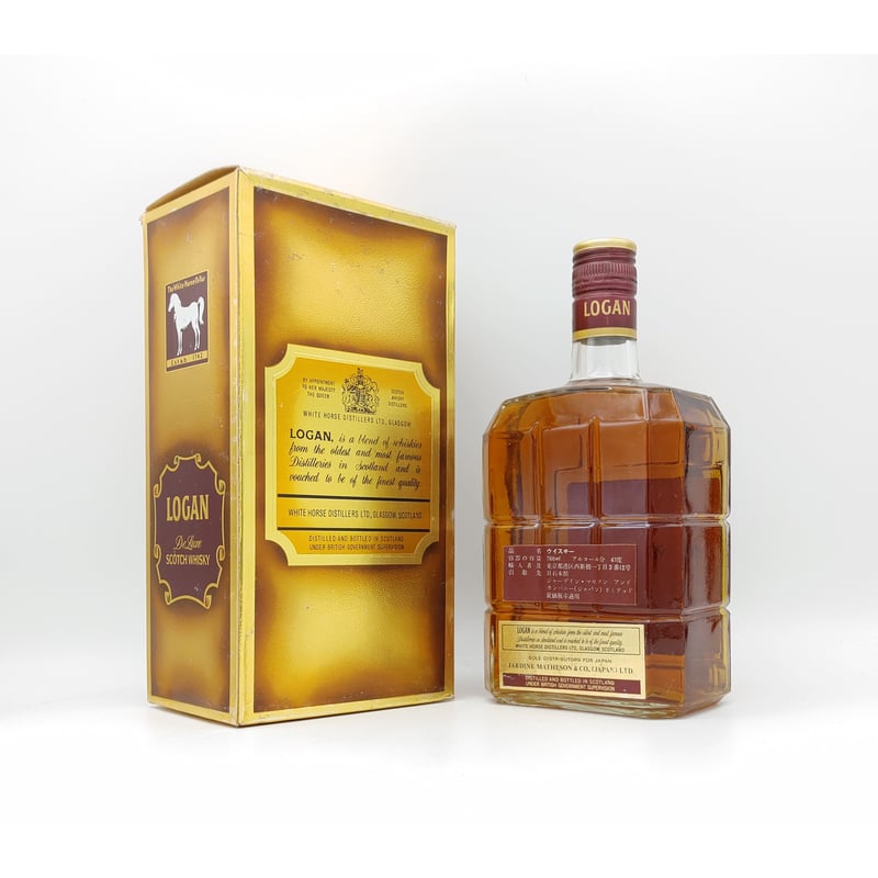特級 ローガン デラックス LOGAN De Luxe SCOTCH WHISKY【White 特級 ローガン デラックス LOGAN De Luxe SCOTCH WHISKY【White