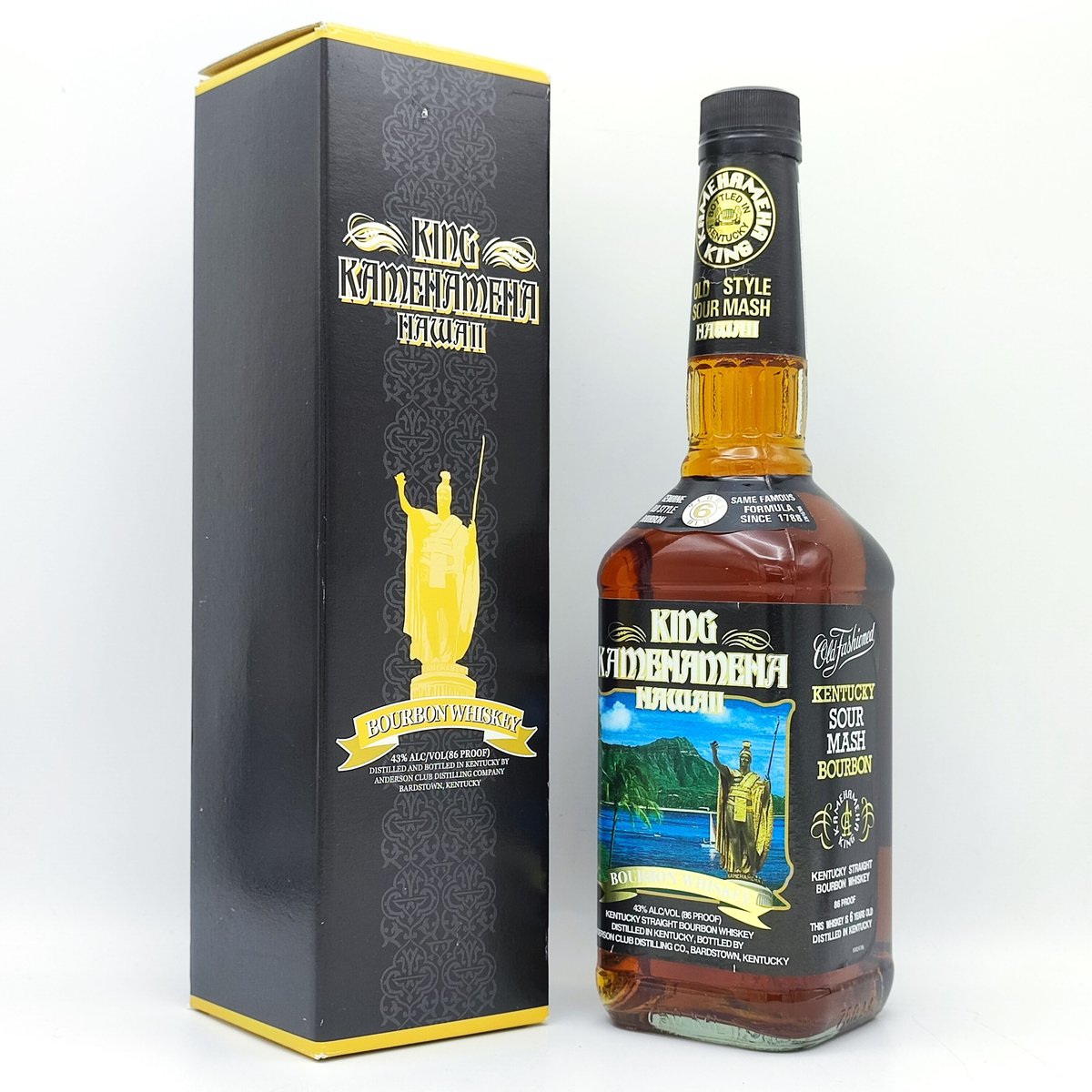 【ハワイ限定】キングカメハメハ バーボン 6年 750ml (箱あり) fit=scale-down,w=1200