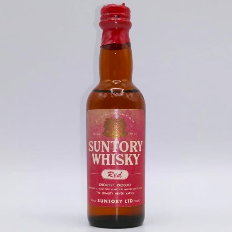 SUNTORY WHISKY Red PURE MALT POT STILL MATURED