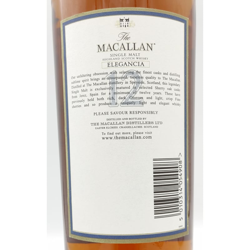 ザ マッカラン 12年 エレガンシア The MACALLAN 12years old ELE ザ マッカラン 12年 エレガンシア The MACALLAN 12years old ELE