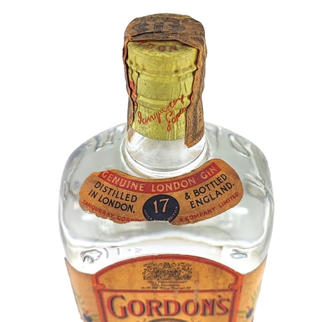 ゴードン ロンドン ドライ ジン ティンキャップ　GORDON'S LONDON DRY GIN TIN CAP