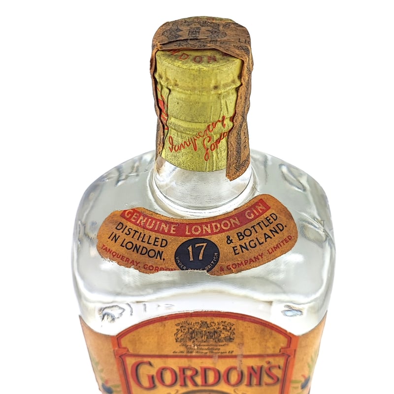 ゴードン ロンドン ドライ ジン ティンキャップ GORDON'S LONDON