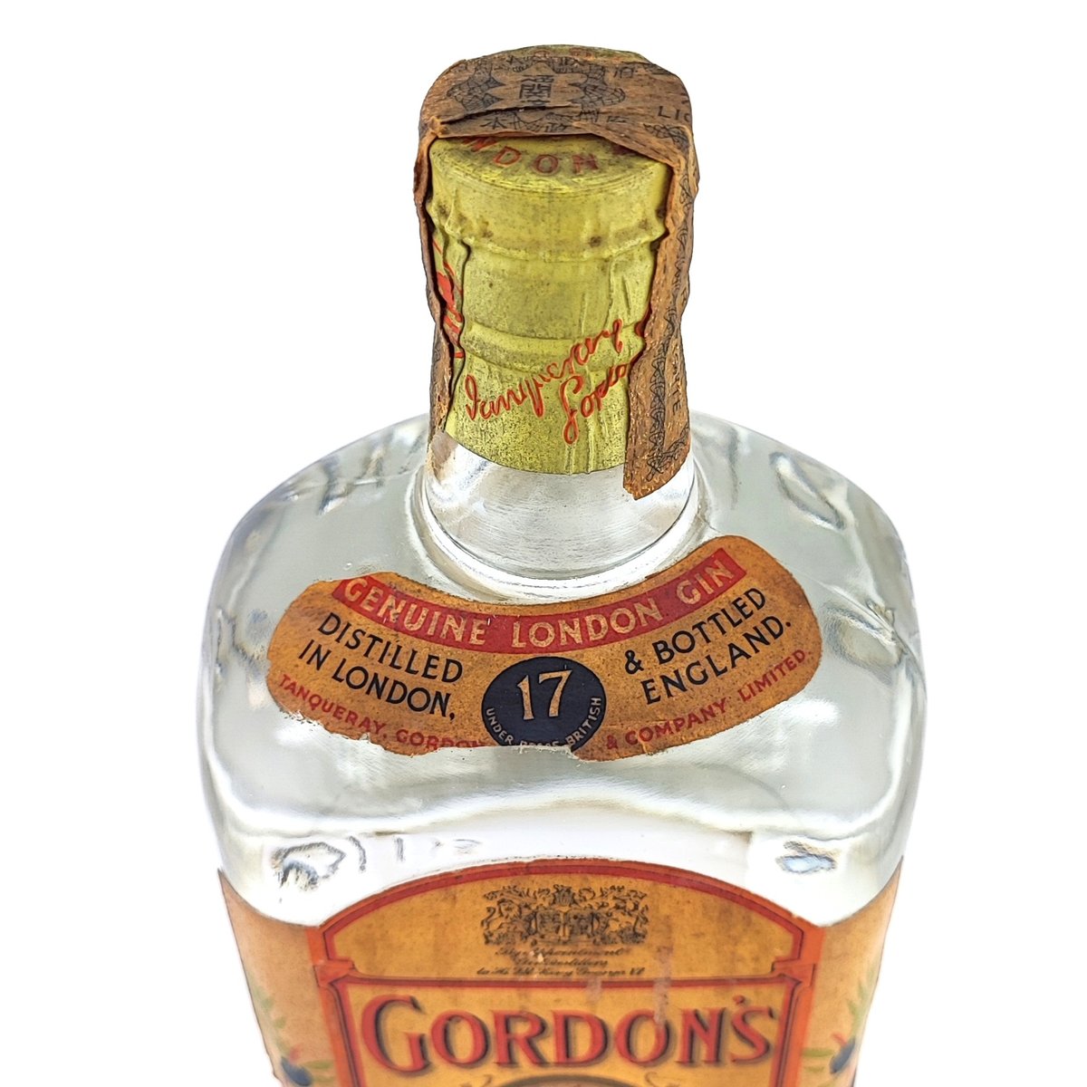 ゴードン ロンドン ドライ ジン ティンキャップ GORDON'S LONDON DRY GI