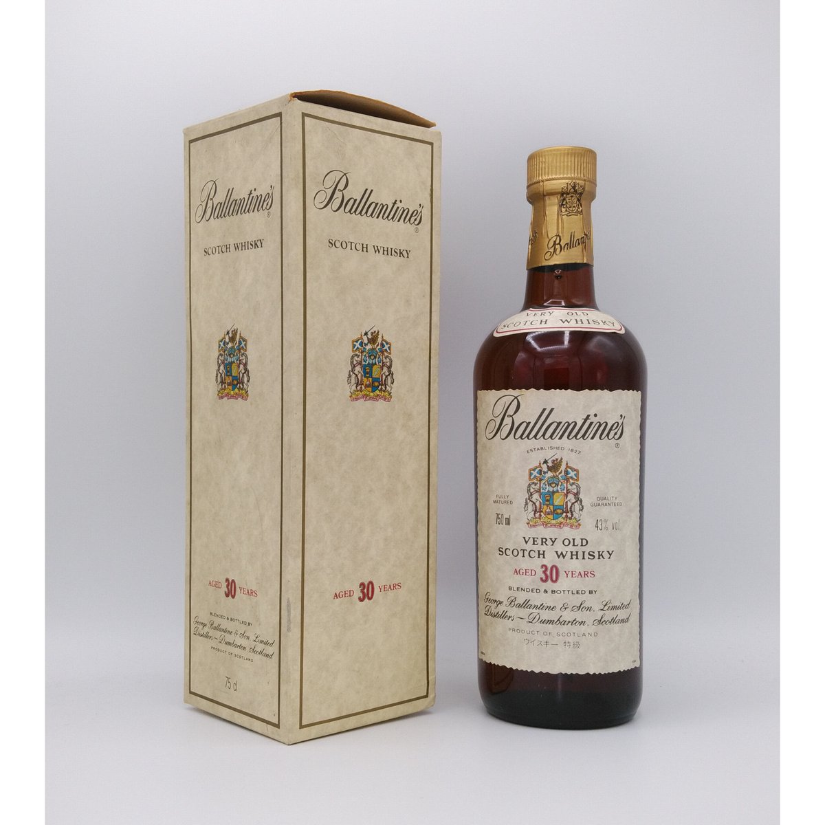 特級 バランタイン 30年 Ballantine's 30years old VERY OLD...