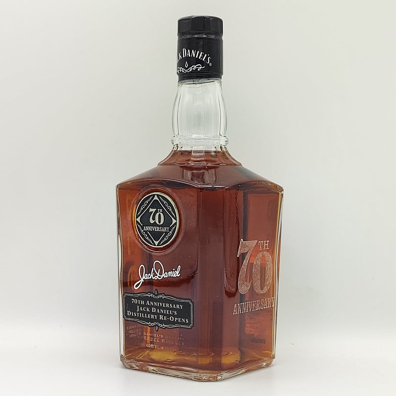 ジャックダニエル 蒸溜所 再開 70周年 記念ボトル JACK DANIEL'S ジャックダニエル 蒸溜所 再開 70周年 記念ボトル JACK DANIEL'S