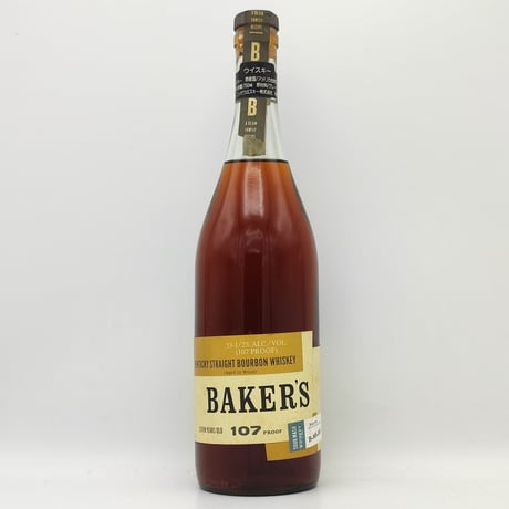 ベイカーズ7年　BAKER'S aged 7years 107proof KENTUCKY STRAIGHT BOURBON WHISKEY【Booker's Club】