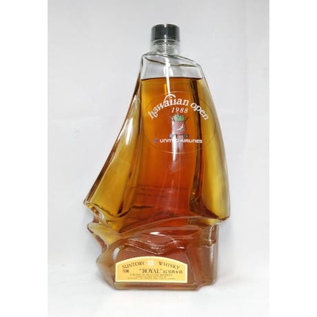 サントリー ローヤル ハワイアンオープン'88　SUNTORY WHISKY ROYAL Hawaiian open 1988 Commemorative Decanter