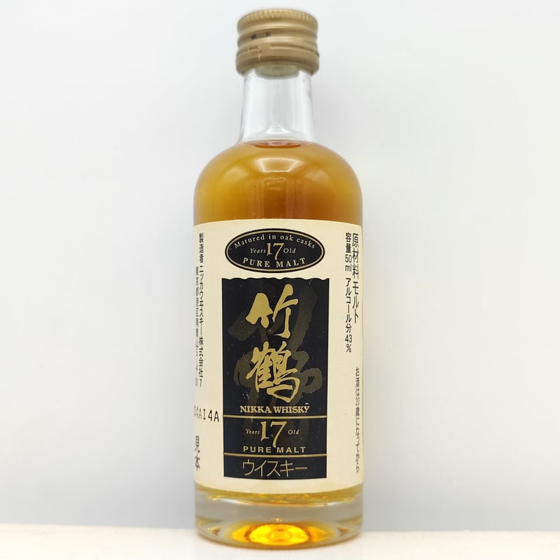 NIKKA WHISKY 竹鶴 PURE MALT 17 years old